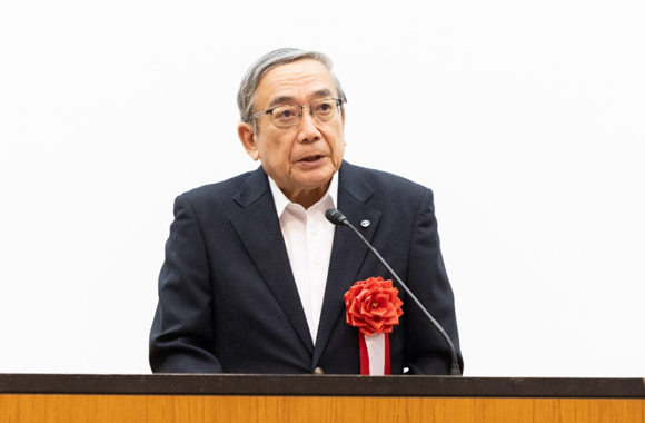来賓挨拶 三島 良直 様(日本医療研究開発機構 理事長)